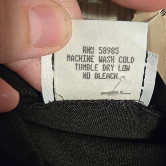 CLIO Black Mock Neck Long Sleeve Top | NWT 0363 - Picture 7 of 8